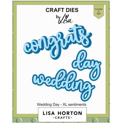 Lisa Horton Crafts Dies - Wedding Day